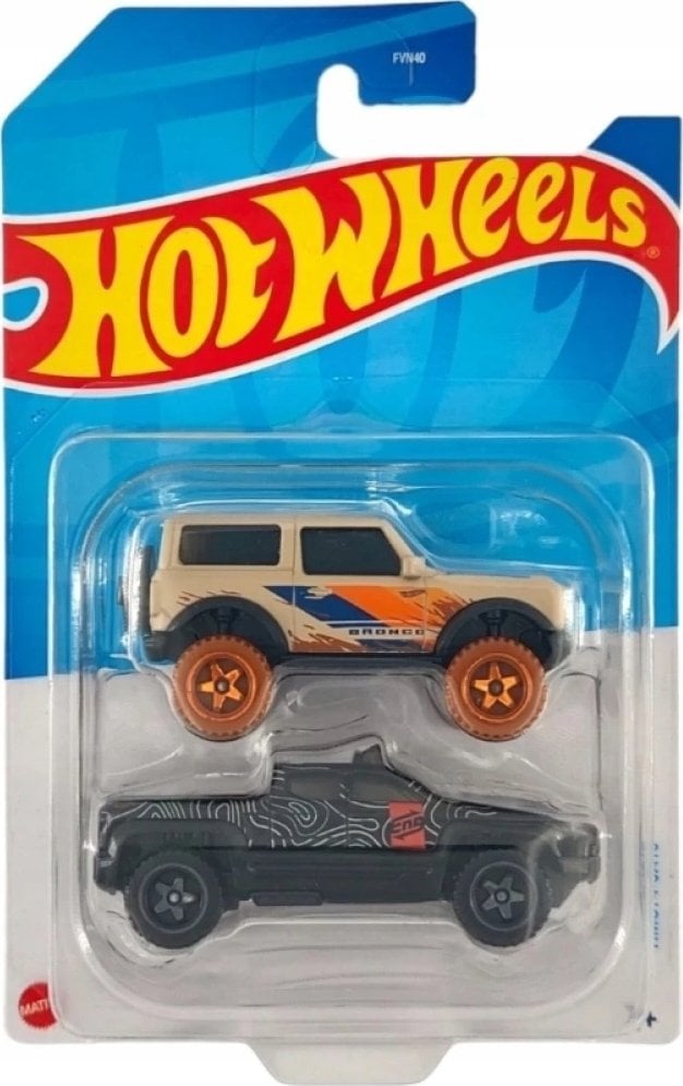 Mattel HW SAMOCHODZIK 2-PAK MIX FVN40 WB12W