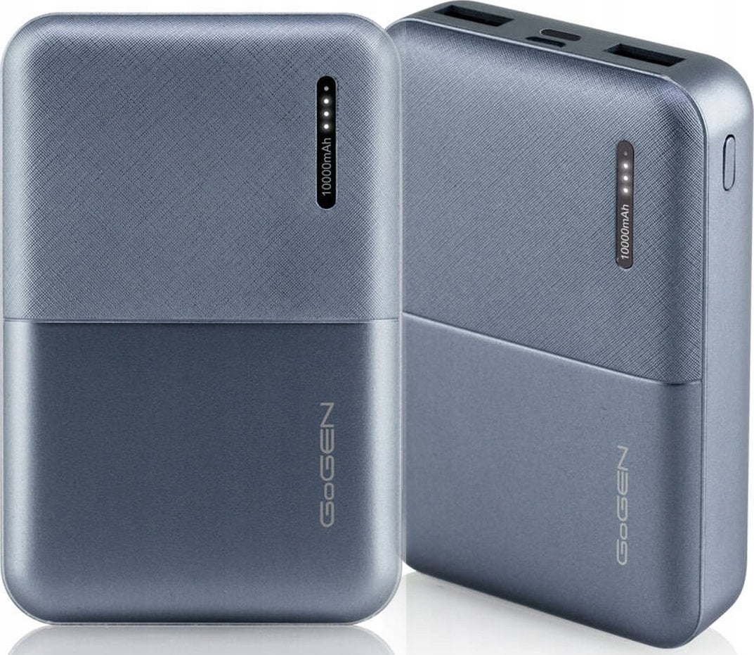 GoGEN Powerbank GoGEN PB100007SG 10000 mAh niebieski