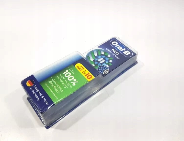 Końcówka Oral-B Oral-B Dantų šepetėlis galvutės Pro CrossAction 10 pcs.