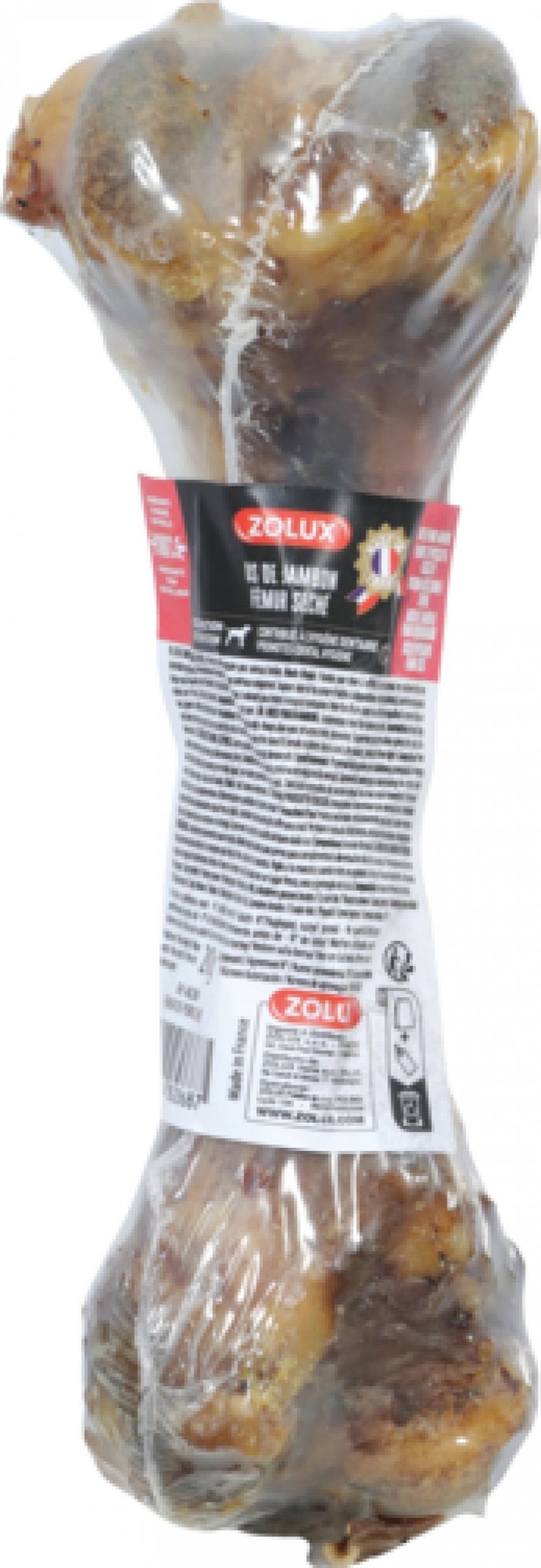 Zolux ZOLUX Suszona kość udowa wieprzowa 200 g