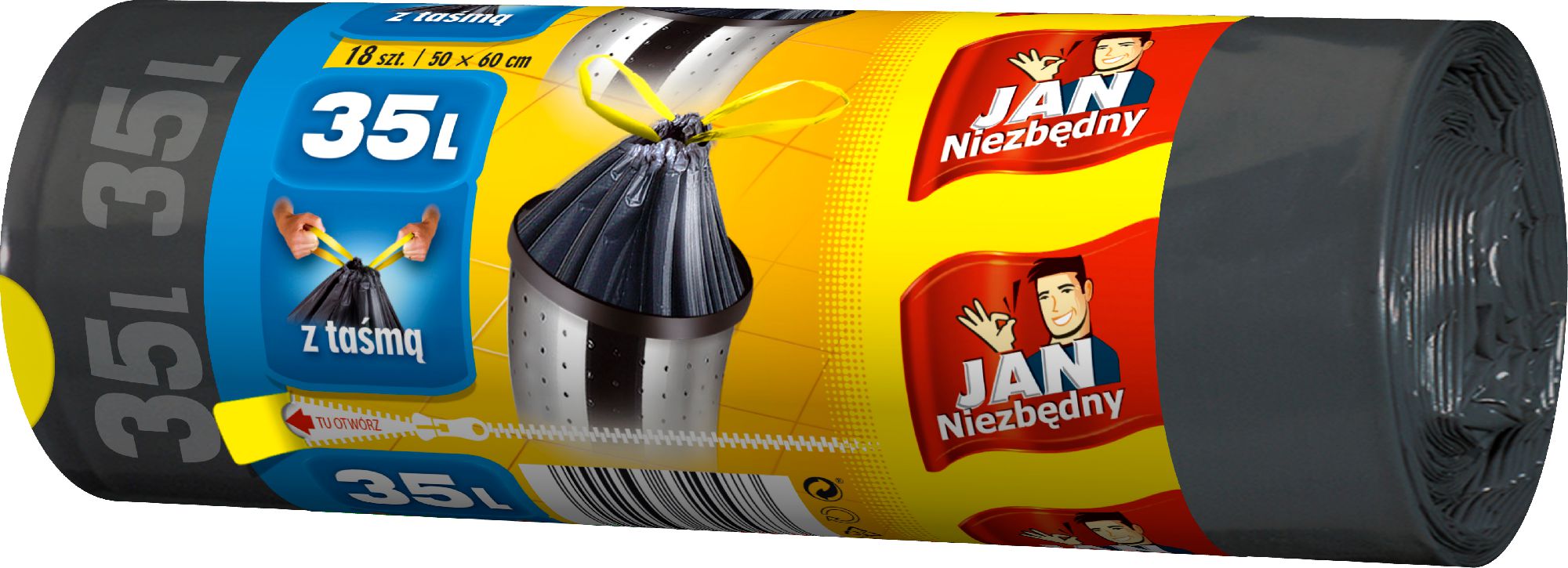 Sarantis Worki HD Classic 35L 18szt. (8571025060)