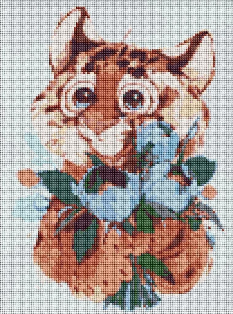 Ideyka Diamentowa mozaika - Mały dżentelmen 30x40cm