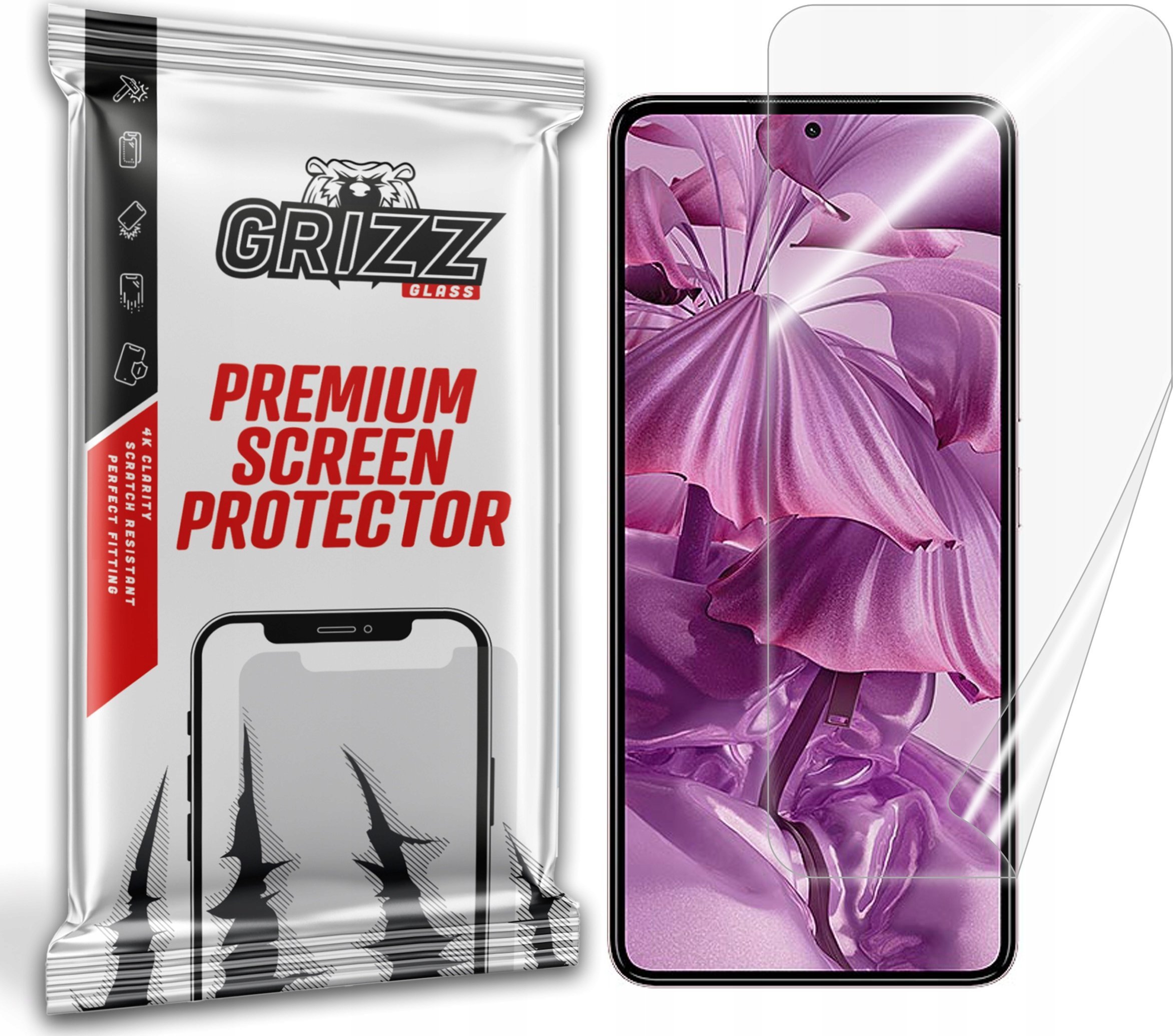 GrizzGlass Folia ceramiczna GrizzGlass CeramicFilm do HMD Pulse