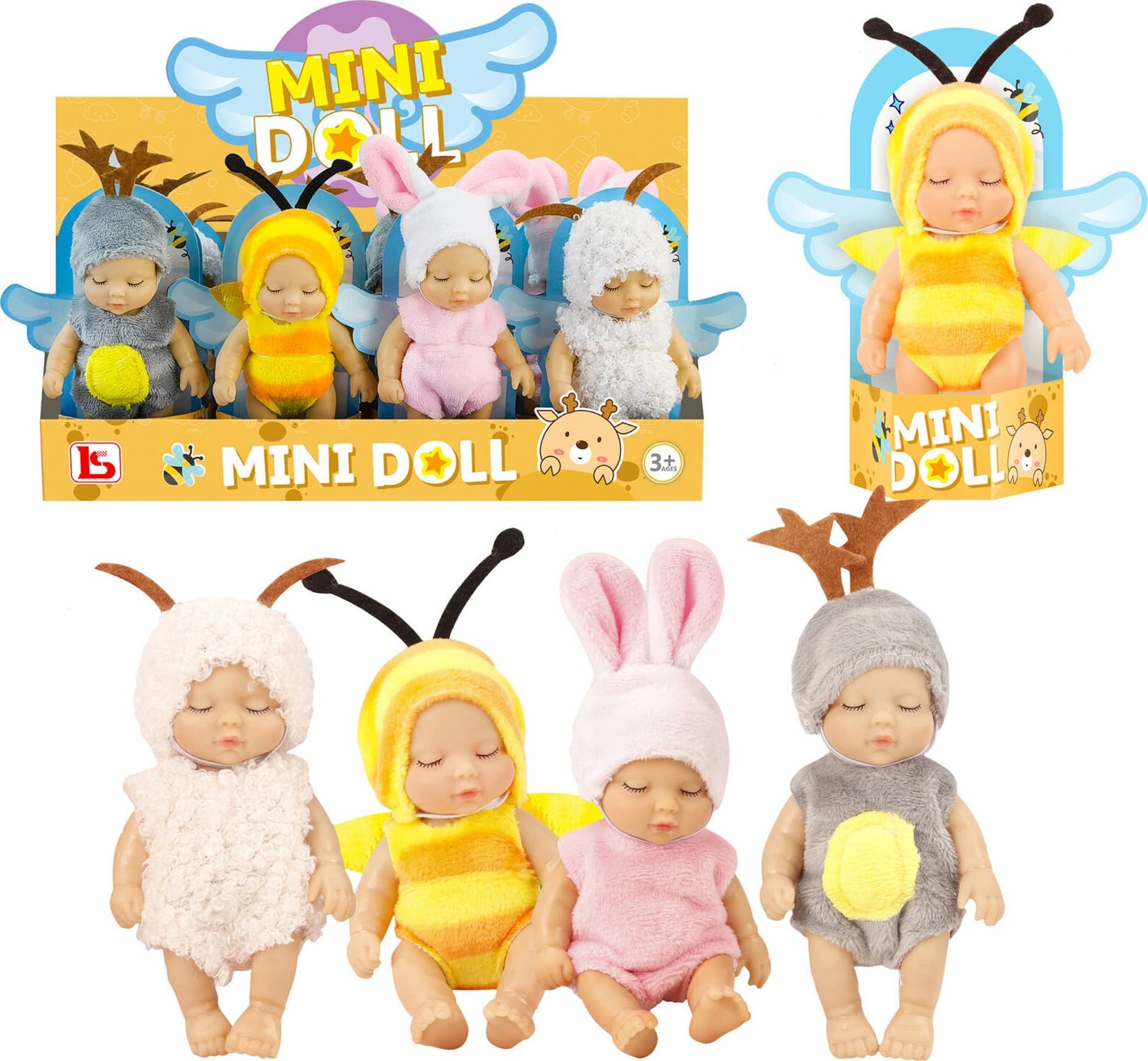 Trifox LALKA W STROJU ZWIERZĄTKA