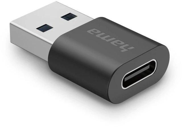 Adapter USB Hama USB-C gniazdo USB-A wtyk USB 3.2