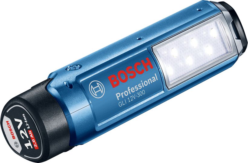 Bosch Latarka akumulatorowa LED GLI 12V-300 12V 300lm bez akumulatora i ładowarki (06014A1000)