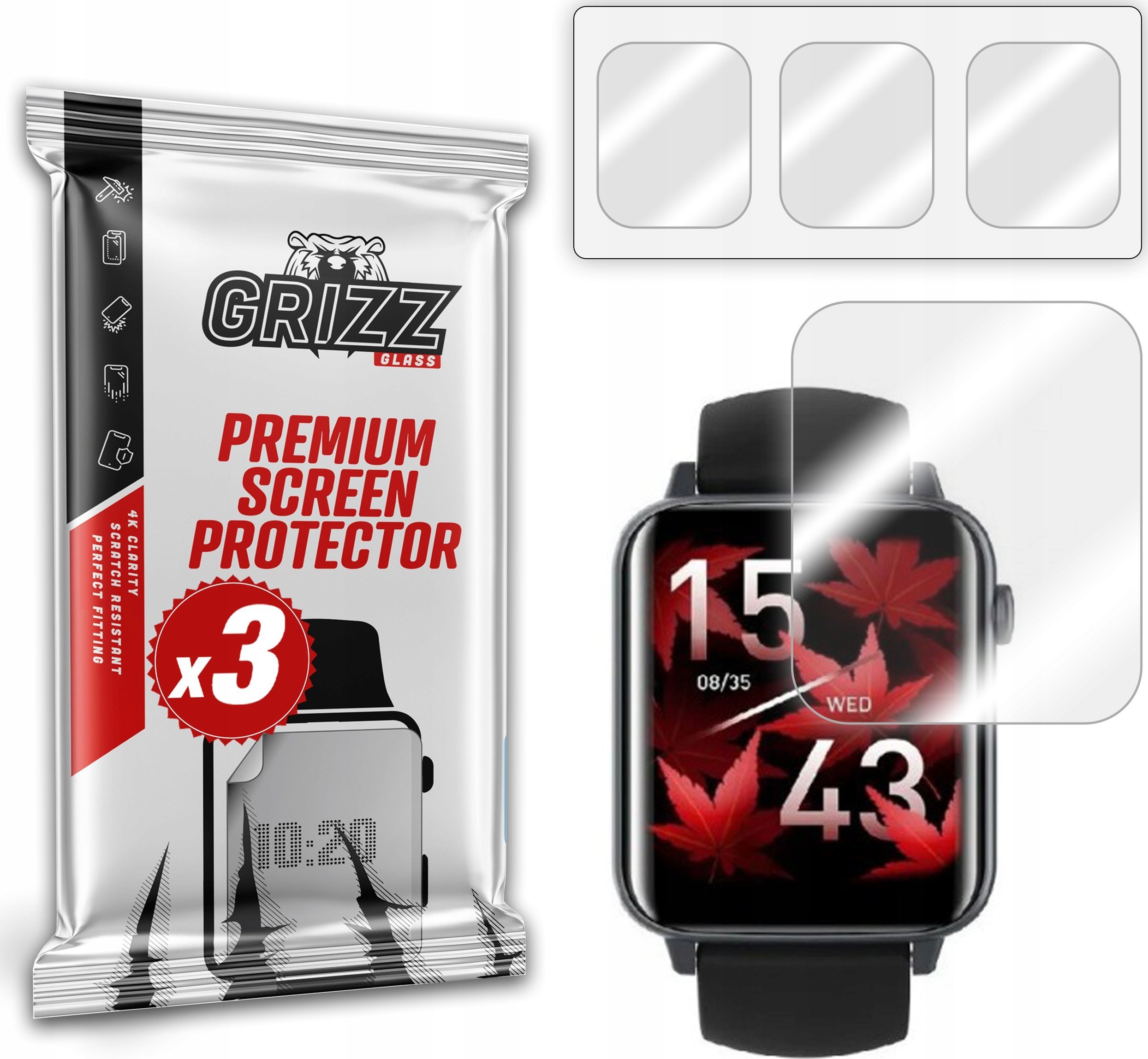 GrizzGlass Folia hydrożelowa GrizzGlass Hydrofilm do Doogee SC3