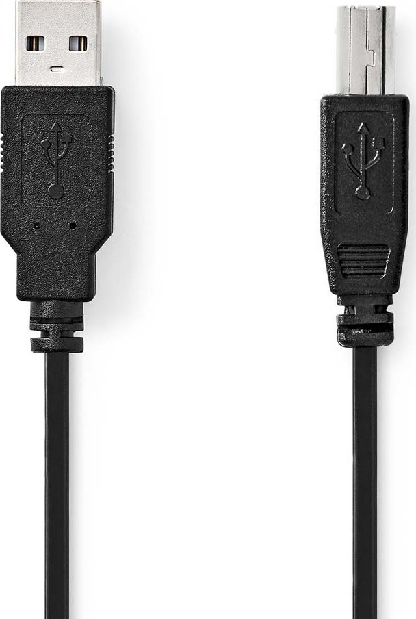 Kabel USB Nedis USB-A - USB-B 3 m Czarny (CCGL60100BK30)