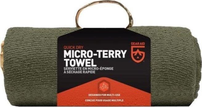 Gear Aid GearAid Ręcznik Micro Terry OD Green Large 69030