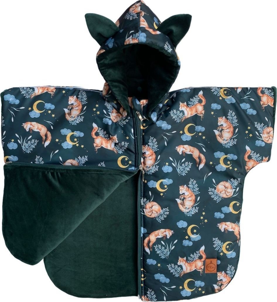 FiGa Ponczo samochodowe zimowe FiGa LISKI M (Wiek 2,5-8 lat)