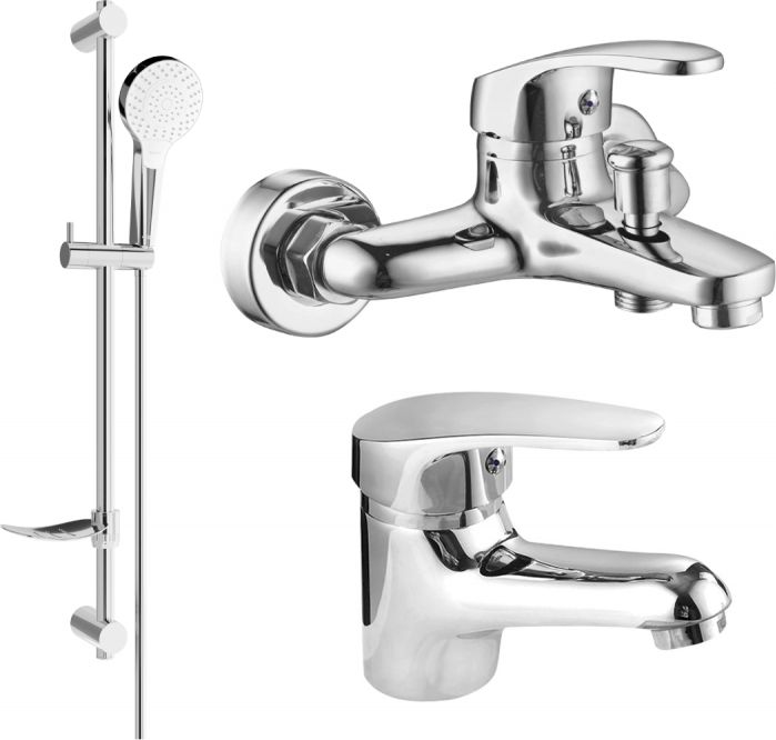 Mexen Mexen Erica DF05 zestaw prysznicowy, chrom - 746403DF05-00