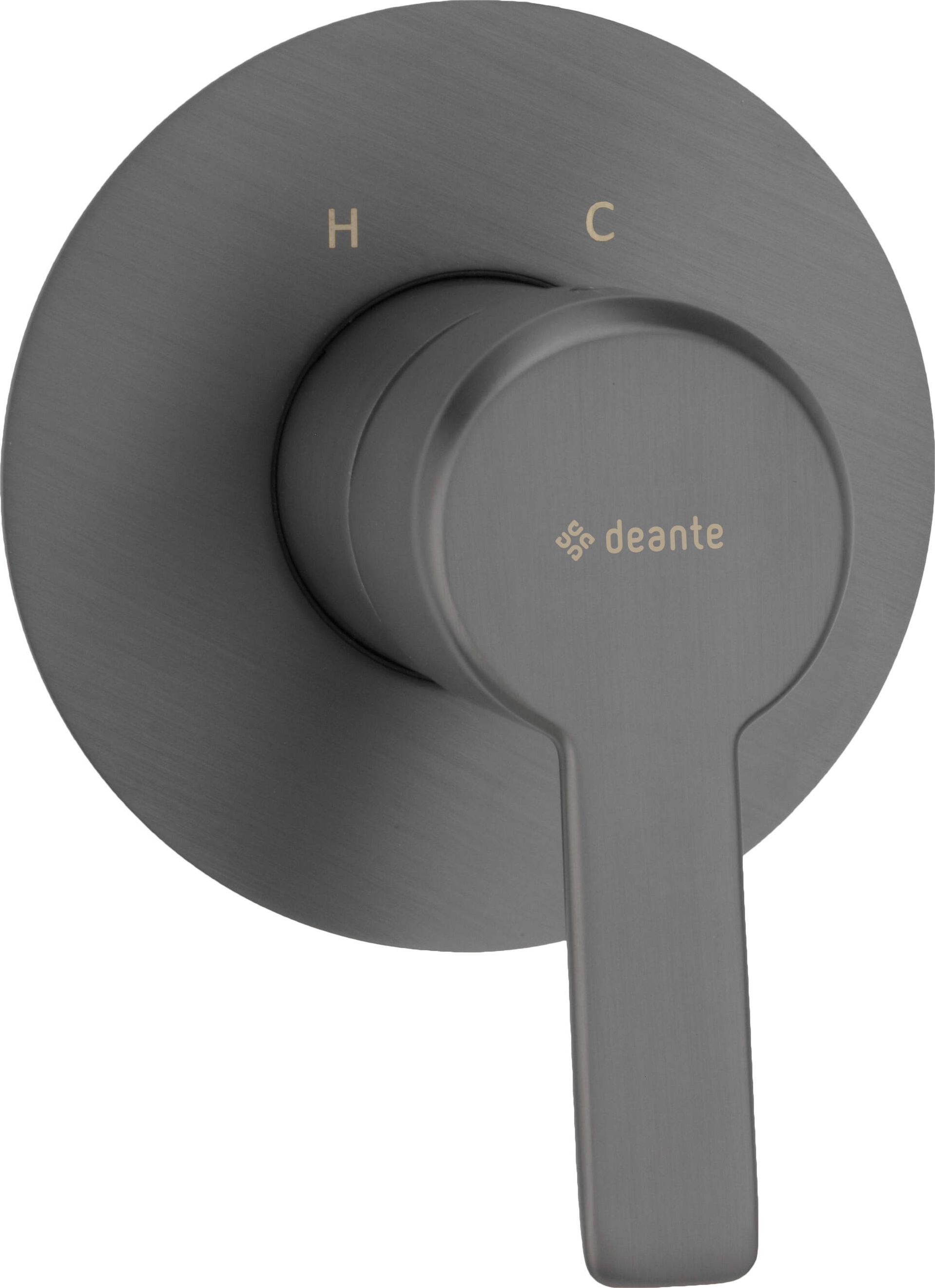 Bateria prysznicowa Deante Deante Arnika Titanium Bateria natryskowa podtynkowa bez przełącznika natrysku