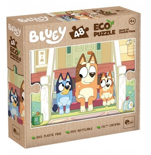 LISCIANI PUZZLE EKO DWUSTRONNE BLUEY 48 EL.