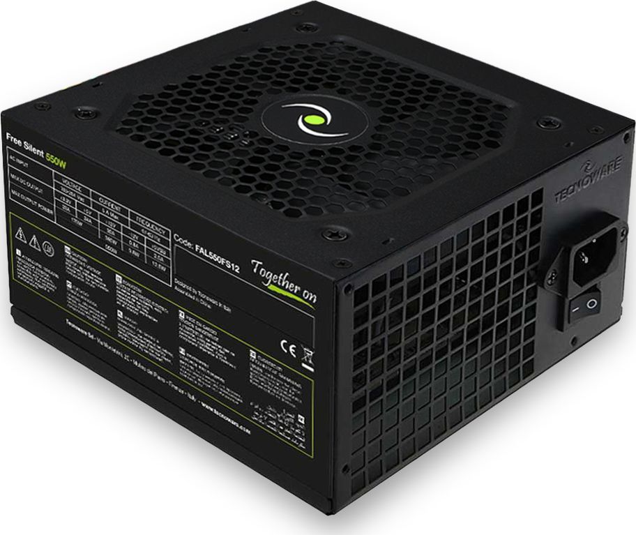 Zasilacz Tecnoware Free Silent 550W (TW-FAL550FS12)
