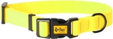 Dingo Dingo Flex Obroża dla Psa Żółta PVC 1,6/35cm
