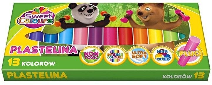 Sweet colours Plastelina 13 kolorów