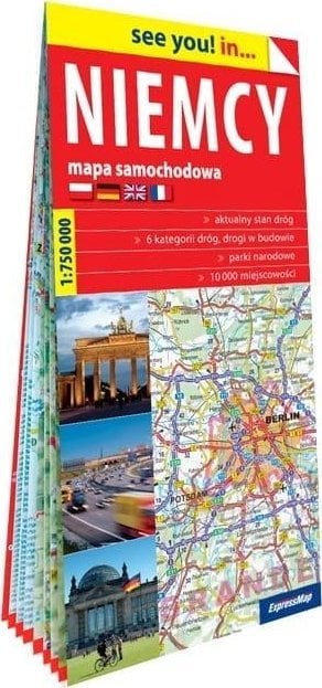 ExpressMap See you in.. Niemcy 1:825 000