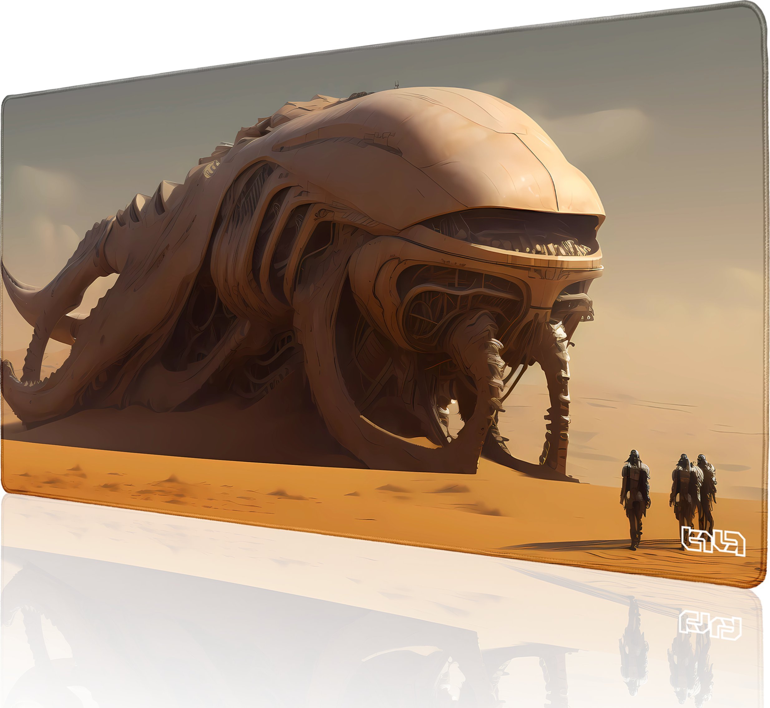 Podkładka Tilt PODKŁADKA POD MYSZ GAMINGOWA Stalowy Czerw Pustyni 100x50 TILT Prezent