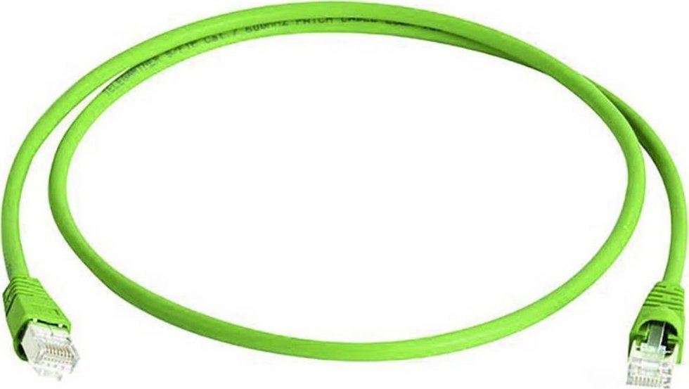 Telegaertner Telegärtner Telegartner MP8 FS 600 - Patch- Cable - RJ- 45 (M) - RJ- 45 (M) - 5,0m - SFTP - (Cat.7 RohCable) - green (L00003A0056)