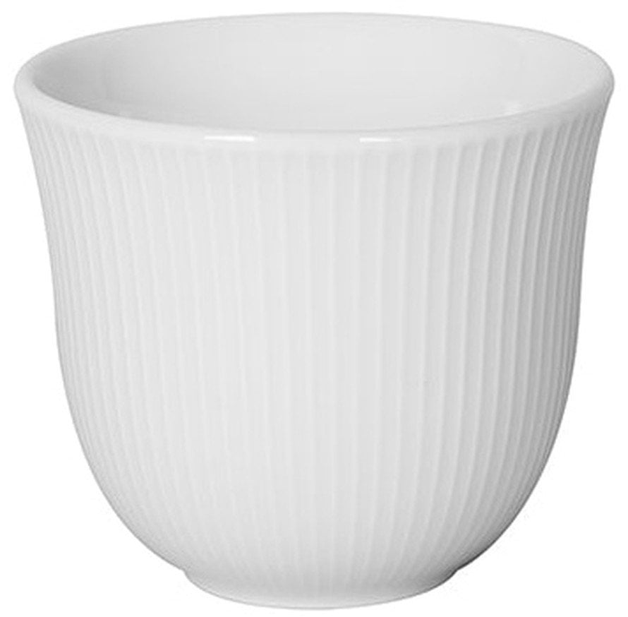 LOVERAMICS Loveramics Brewers - Kubek 250ml - Embossed Tasting Cup - White