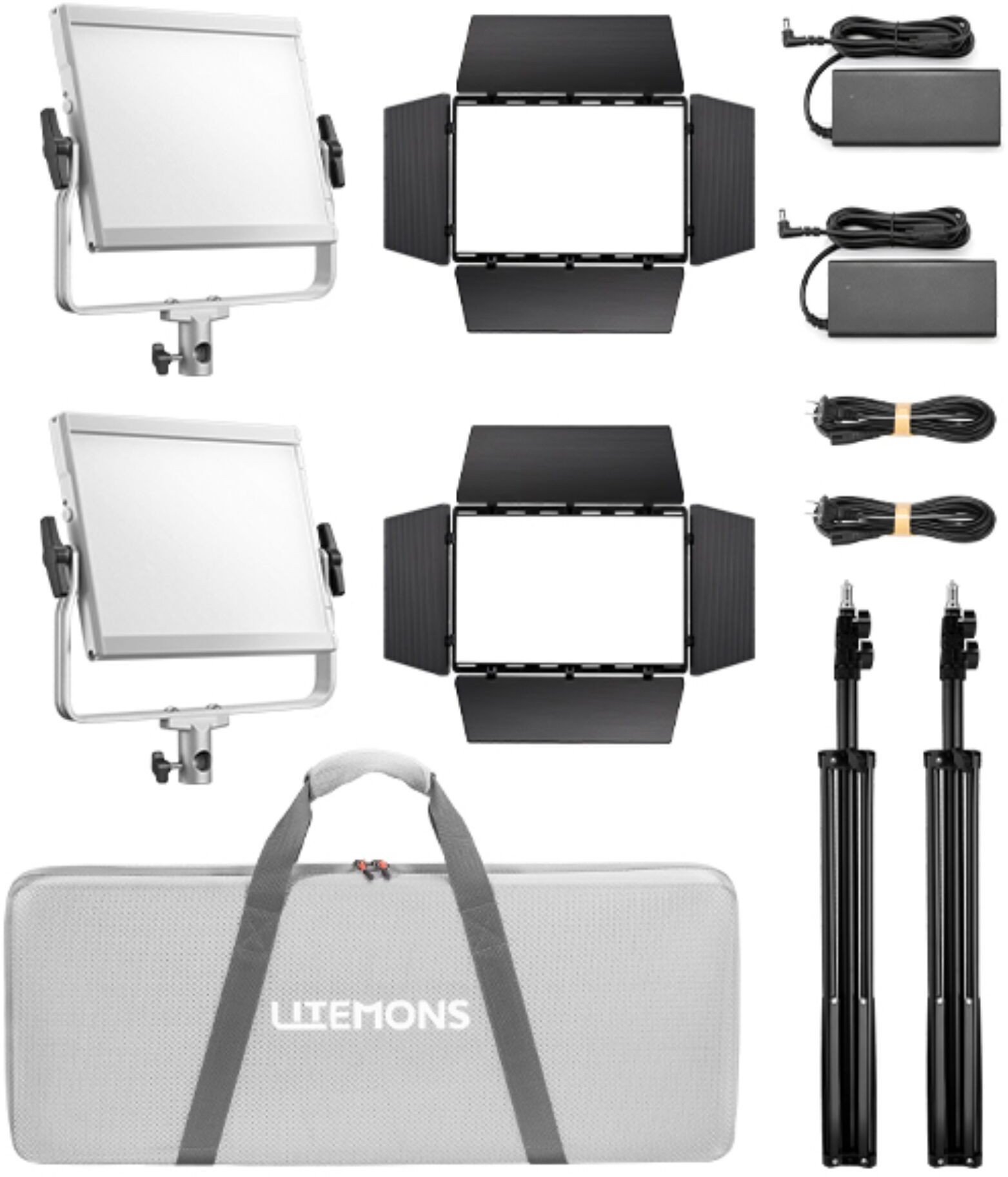 Godox Litemons LP400R 2x Kit LED Panel Licht RGB