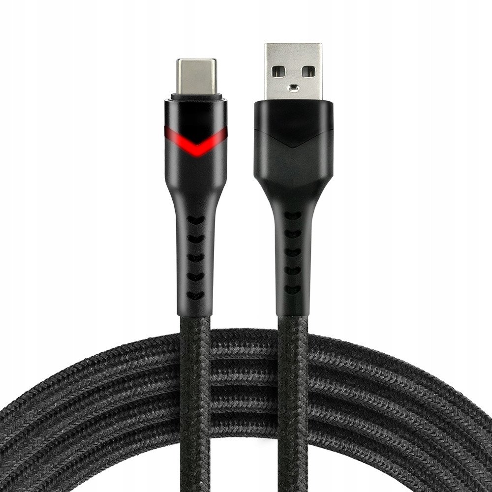 Kabel USB Usams USB-C - USB-C 1 m Czarny (CBB-1CBR)