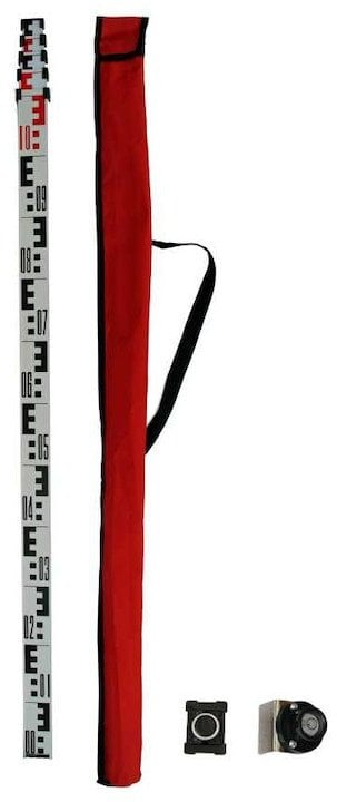 ÅATA TELESKOPOWA NIWELACYJNA 5M +POKROWIEC+LIBELLA+ZATRZASK