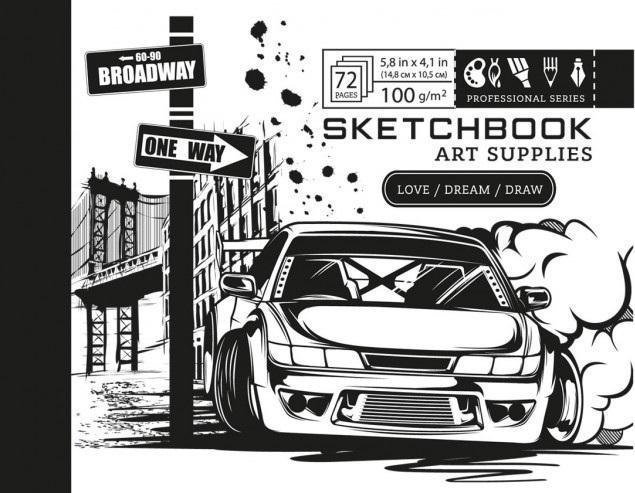 Fresh Szkicownik 148x105/72K 100g TW tektura FRESH