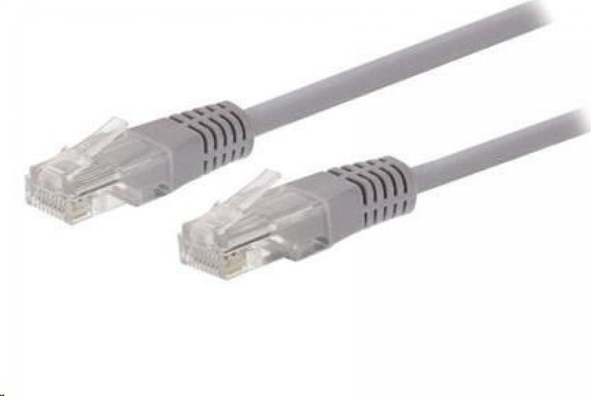 C-Tech Kabel patchcord C-TECH Cat5e, UTP, szary, 0,5 m
