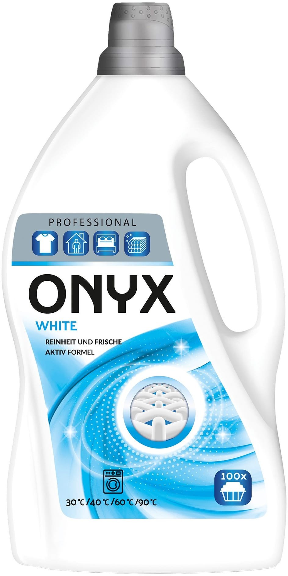 Coccolino ONYX PROFESSIONAL Żel do prania (100 prań) - White 4000 ml