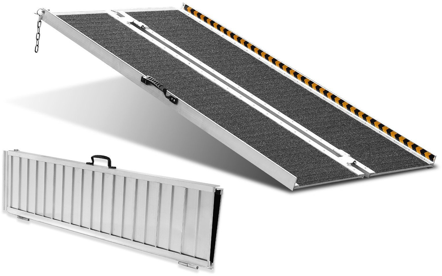 Przenośna Aluminiowa Rampa dla Wózków Inwalidzkich 152 cm