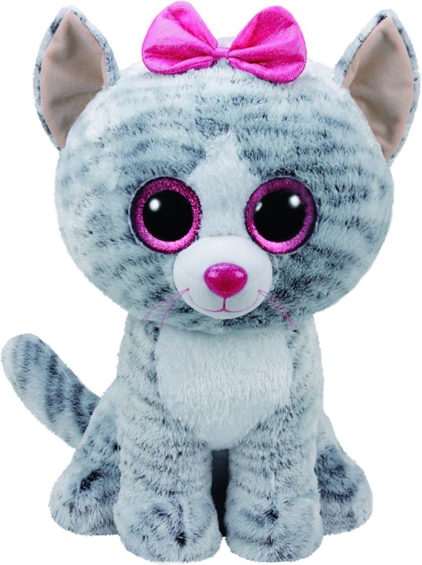 Meteor TY Beanie Boos Kiki - Szary kot 42 cm (36838)