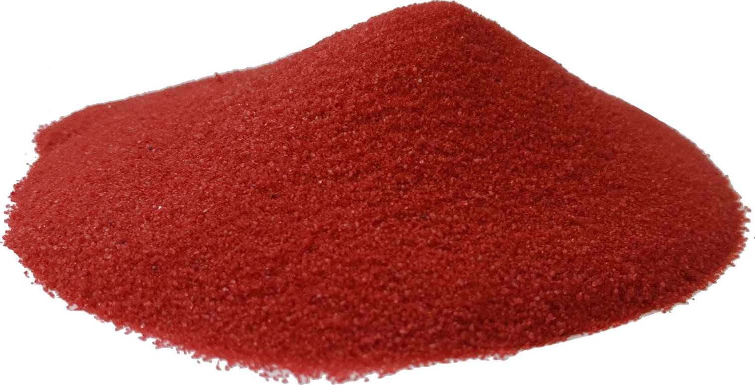 Tajemniczy ogród Piasek dekoracyjny czerwony