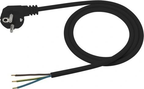 UN PRZEWÃD PRZYÅÄCZ.Z WTYCZKÄ KÄTOWÄ 3*1 OMY Å»O 5M CZARNY