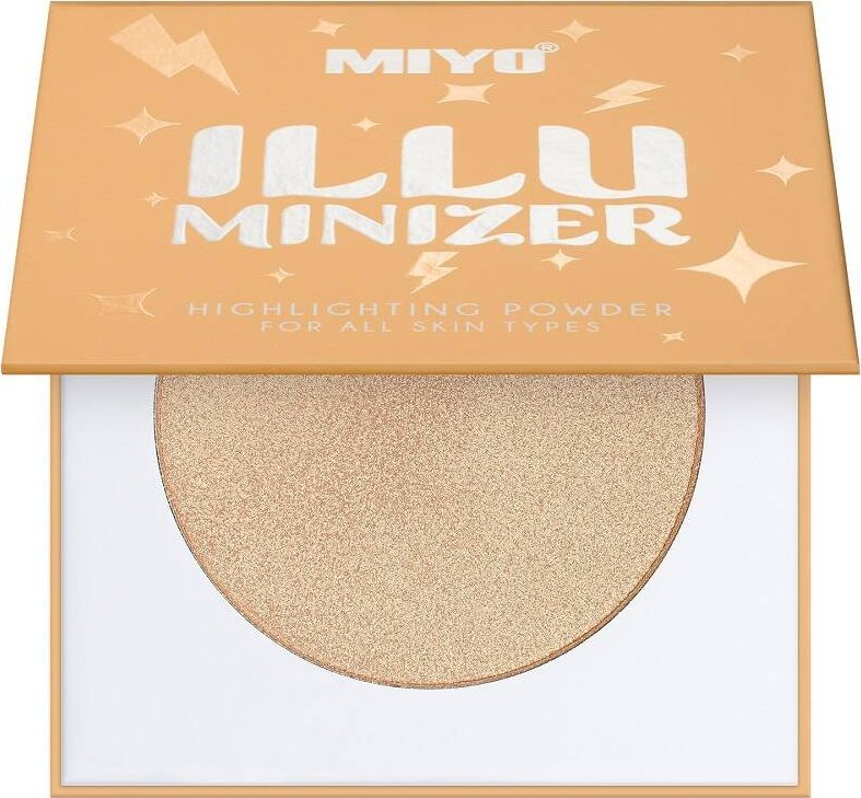 Miyo Miyo Illuminizer Highlighting Powder puder rozświetlający do twarzy 01 Galle Light 7g