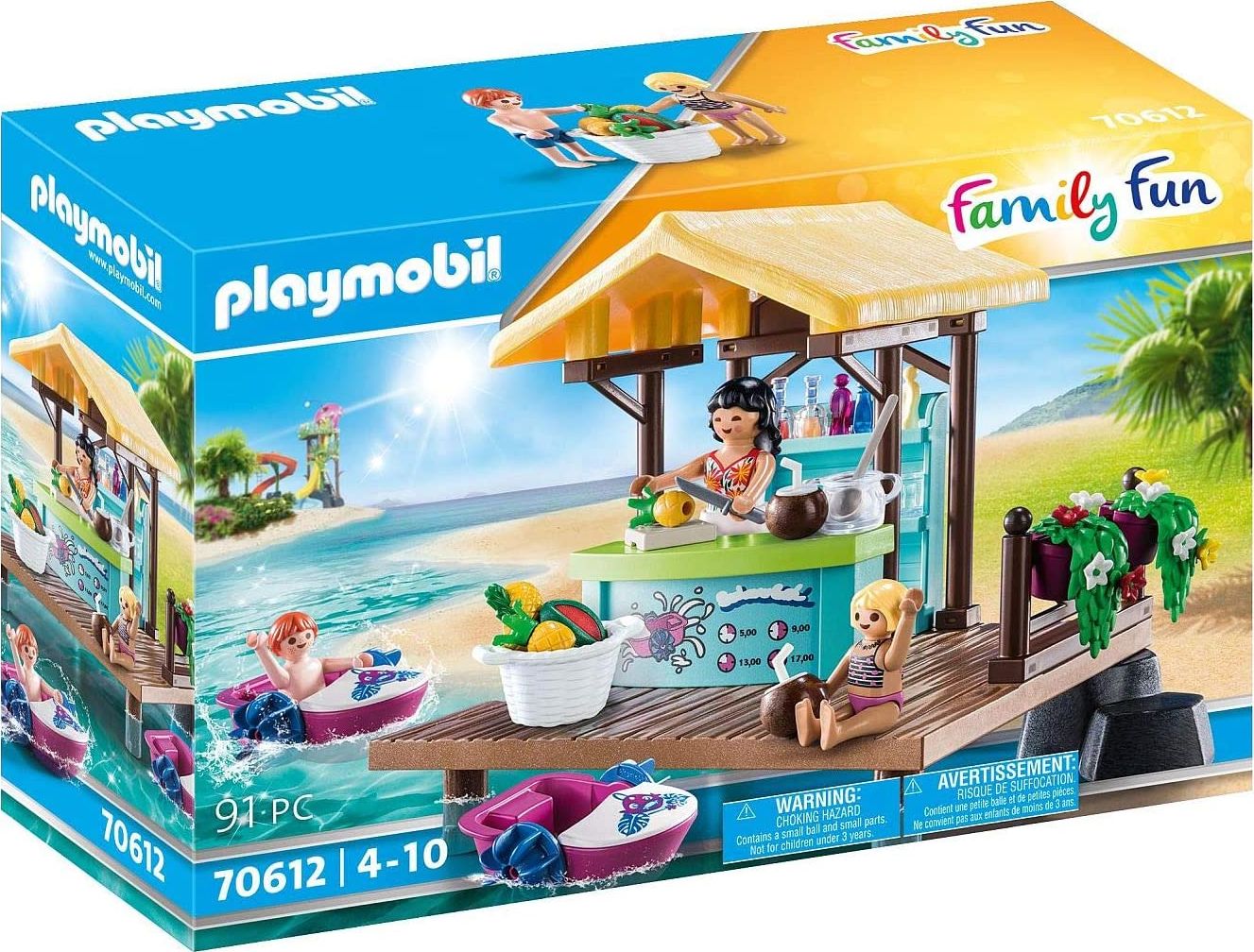 Playmobil Bar Z Sokami i Wypożyczalnią (70612)