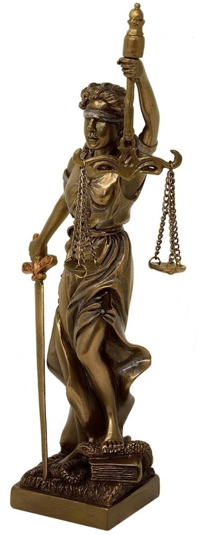 Giftdeco Figurka Temida Bogini Sprawiedliwości 20 cm - Prezent dla Prawnika MC-90184