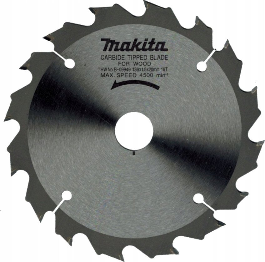Makita MAKITA PIŁA TARCZOWA 136x20x16z DREWNO