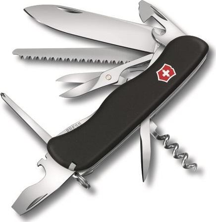 Victorinox Scyzoryk Outrider Czarny uniwersalny