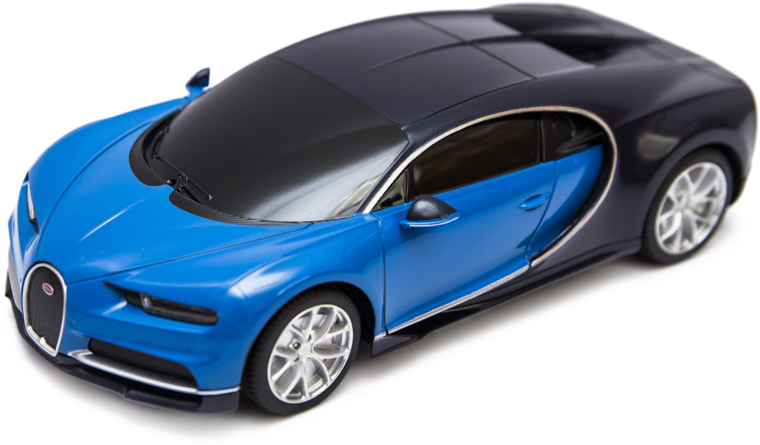 Bugatti Chiron R/C skala 1:24 Rastar 76100 samochód sterowany niebieski