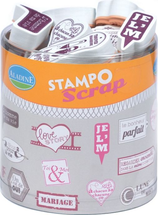 Aladine Stempelki do Scrapa Ślubne