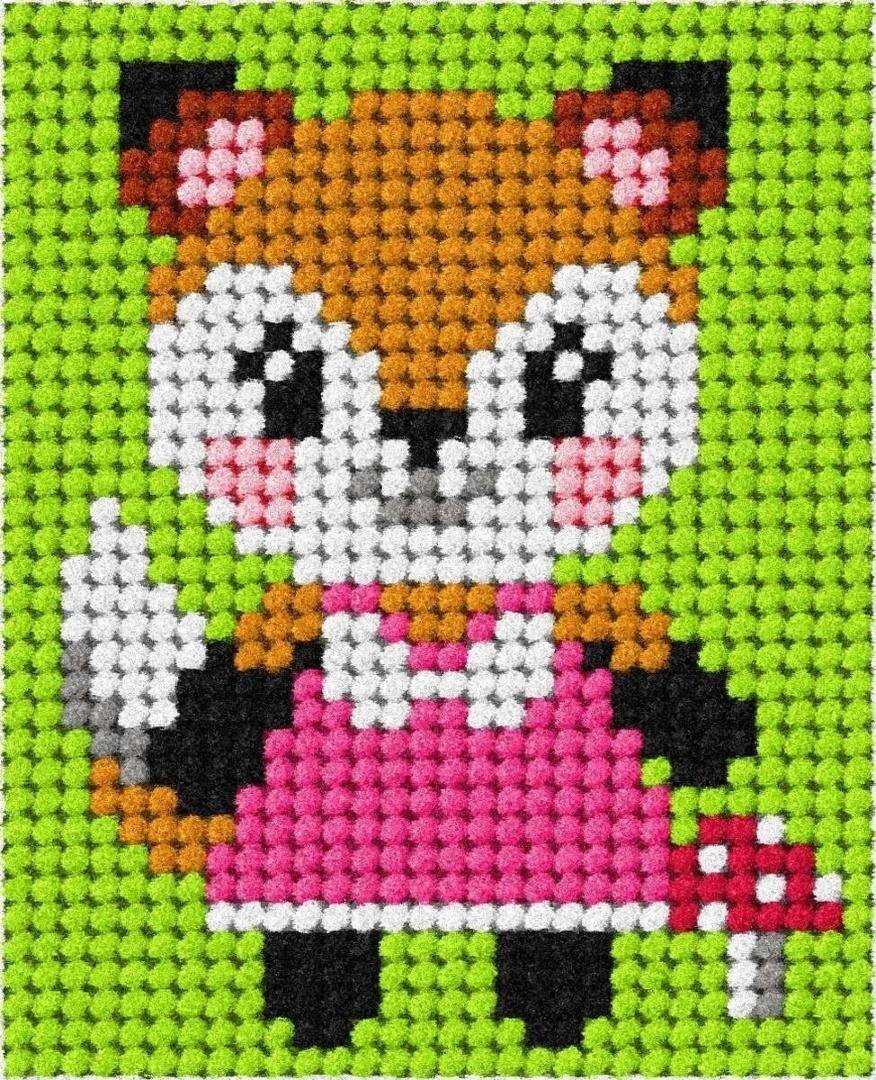 Haft. Moje pierwsze wyszywanie - Pani lis