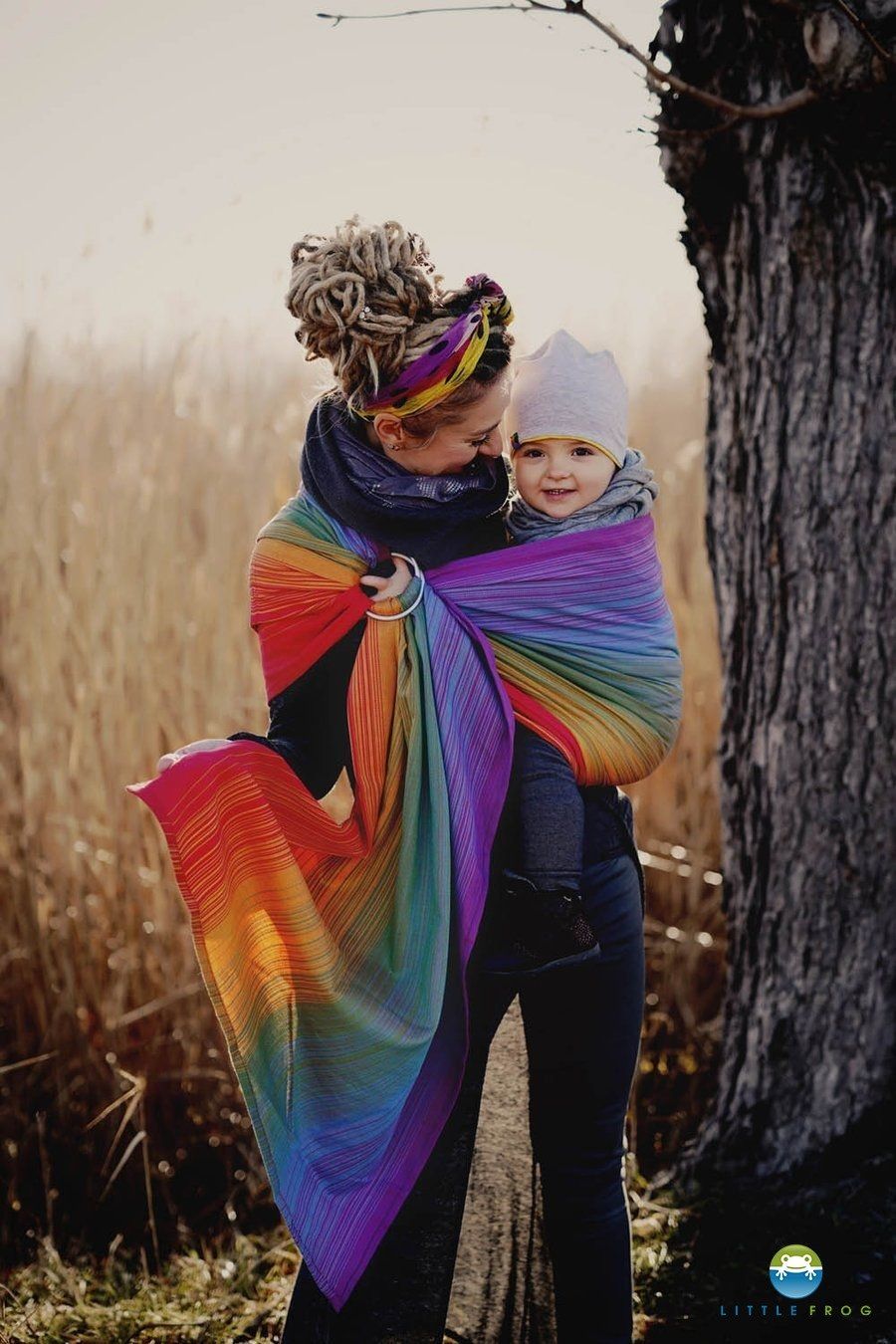 Little Frog Chusta kółkowa Little Frog - Scarlet Agate S (1,7 m)