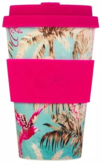 Ecoffee cup Kubek na wynos Ecoffee* Cup Pattern 400 ml - Rancho Aloha