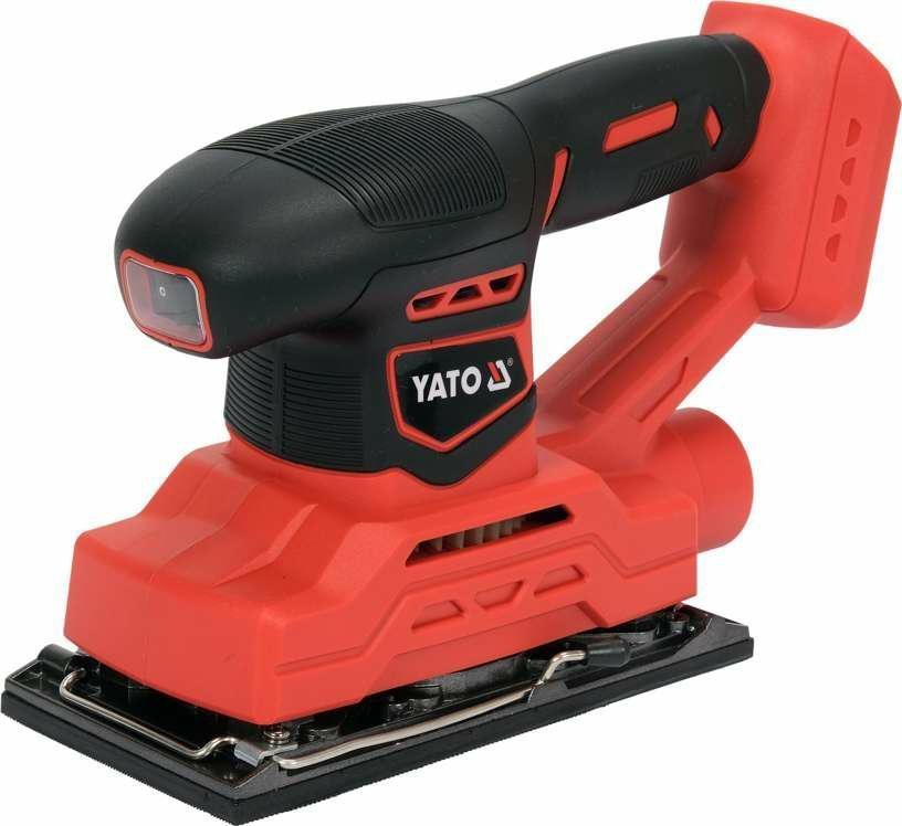 Szlifierka Yato YATO SZLIFIERKA OSCYLACYJNA 18V 90x187mm BEZ AKUMULATORA I ŁADOWARKI
