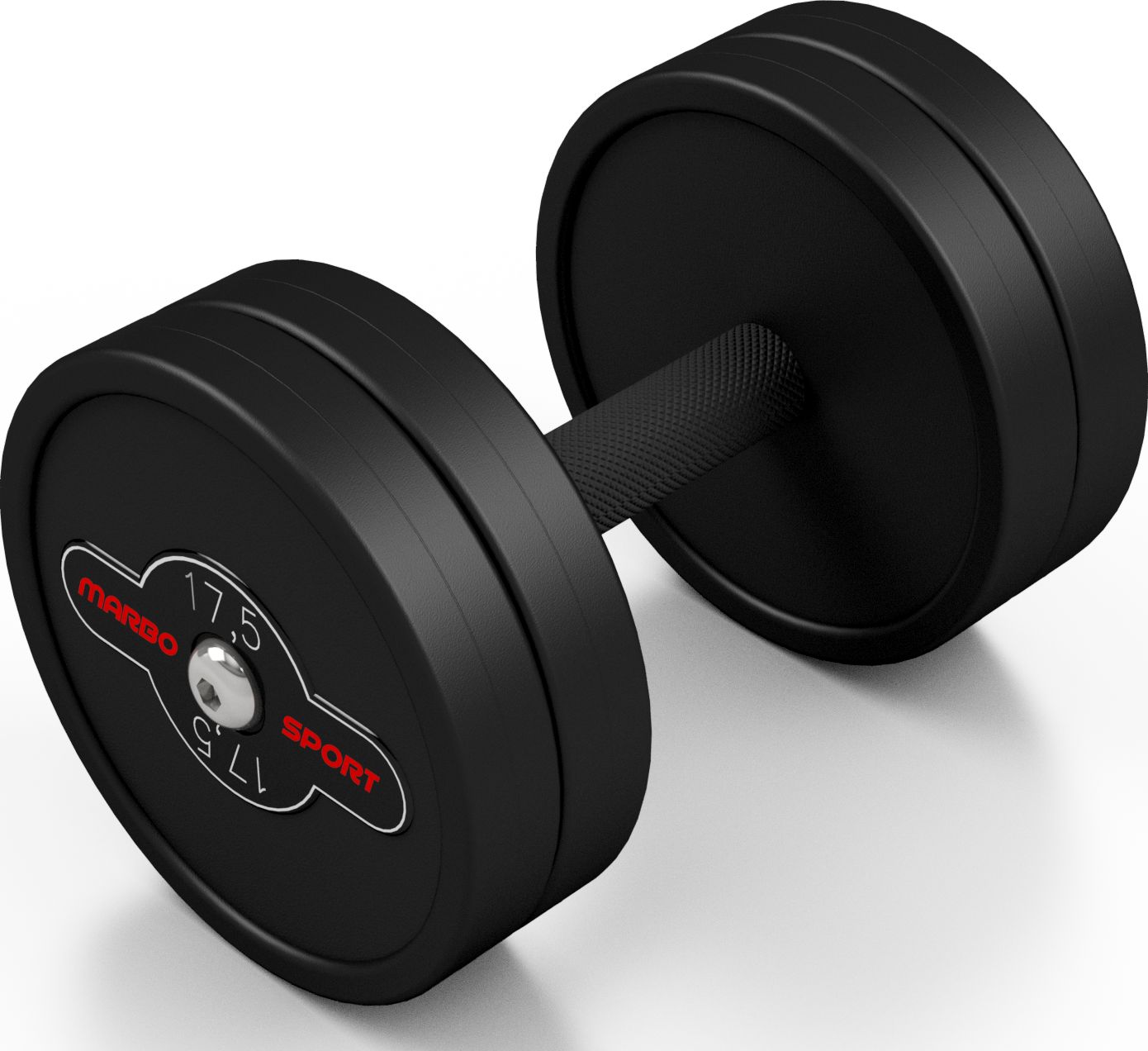 Marbo Sport Hantel MW-HSG17.5-k2 gumowany 1 x 17.5 kg