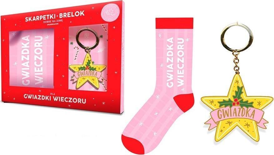 Dekoracja świąteczna Pan Dragon skarpeta