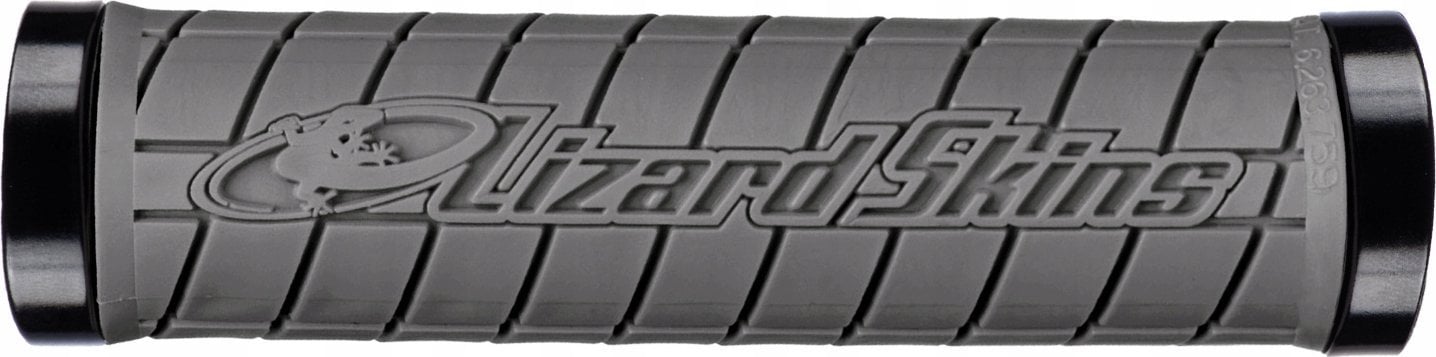 Lizard Skins Chwyty kierownicy LIZARDSKINS Dual-Clamp Lock-On LOGO - Graphite (NEW)