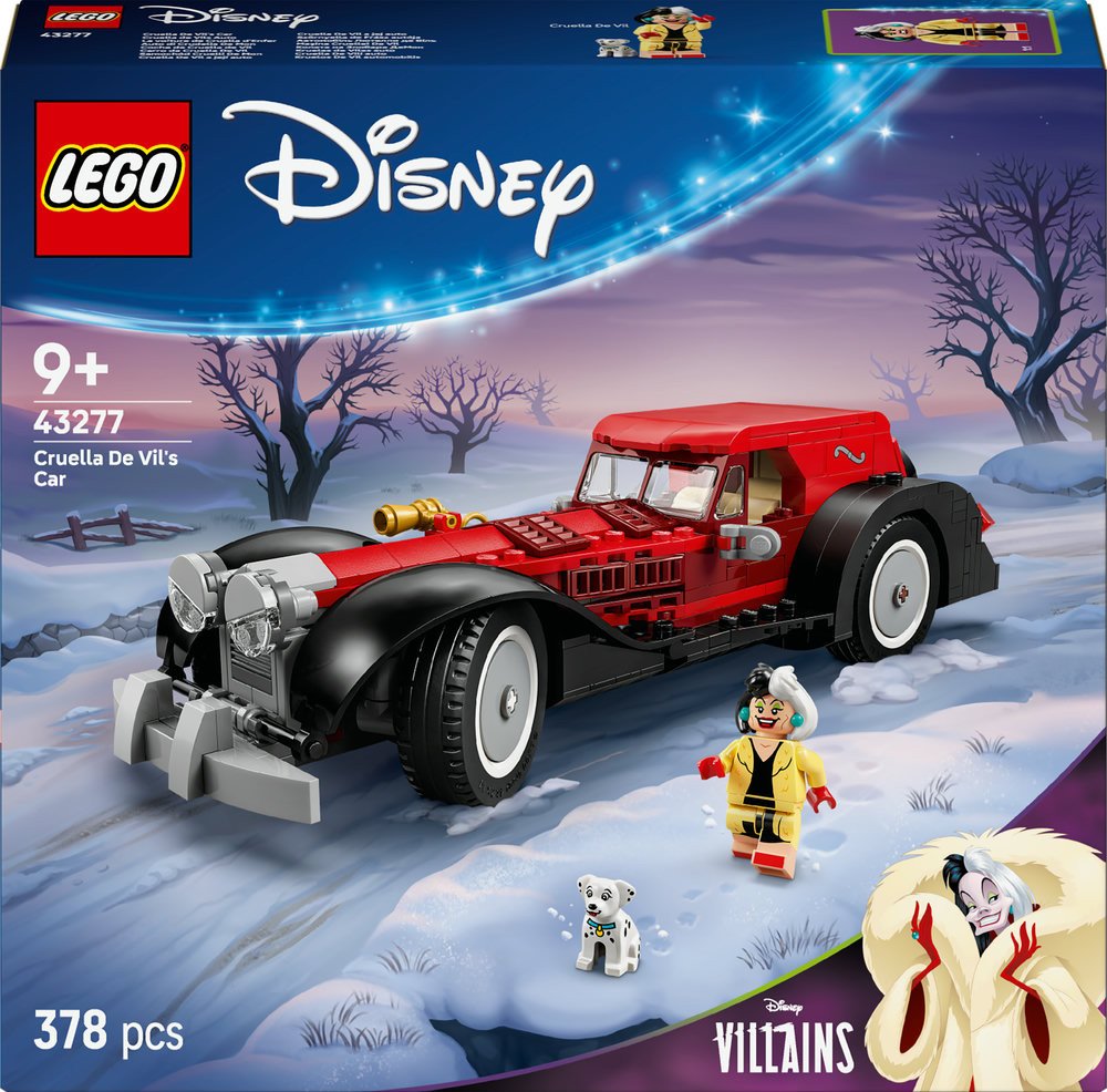 LEGO Disney Samochód Cruelli De Mon (43277)