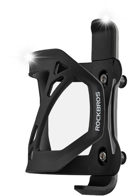 Uchwyt rowerowy na bidon Rockbros, czarny